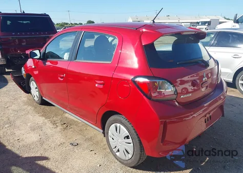 2024 Mitsubishi Mirage Es/Le from USA, damaged, VIN ML32AUHJ5RH013225